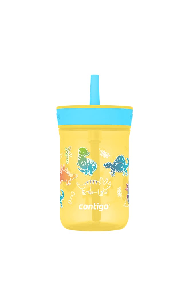 Kids’ Leighton Straw Tumbler with Spill-Proof Leak-Proof Lid, 14oz D7