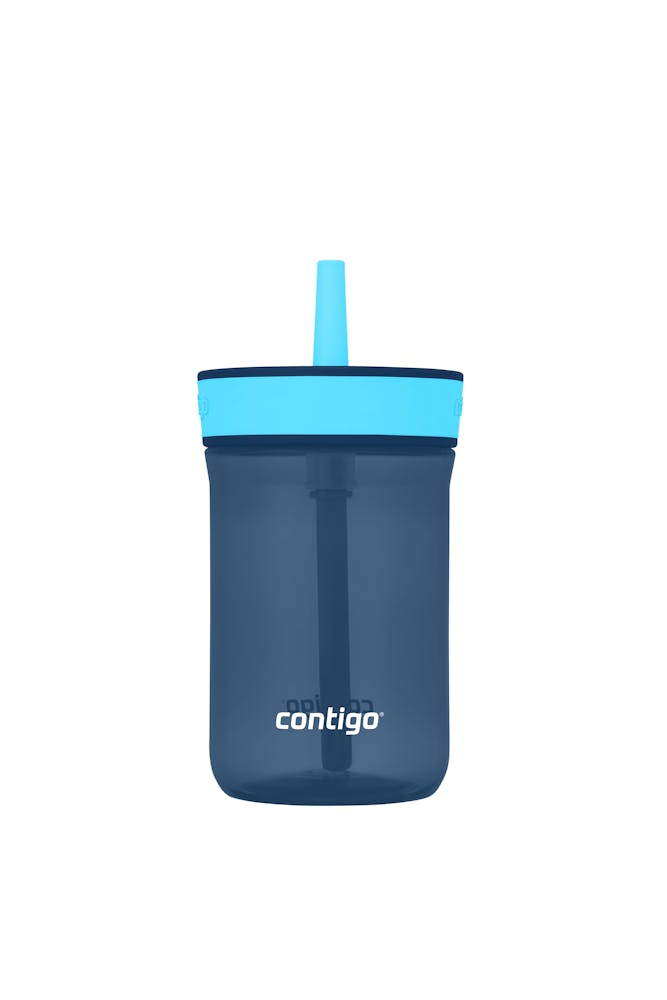 Kids’ Leighton Straw Tumbler with Spill-Proof Leak-Proof Lid, 14oz E8