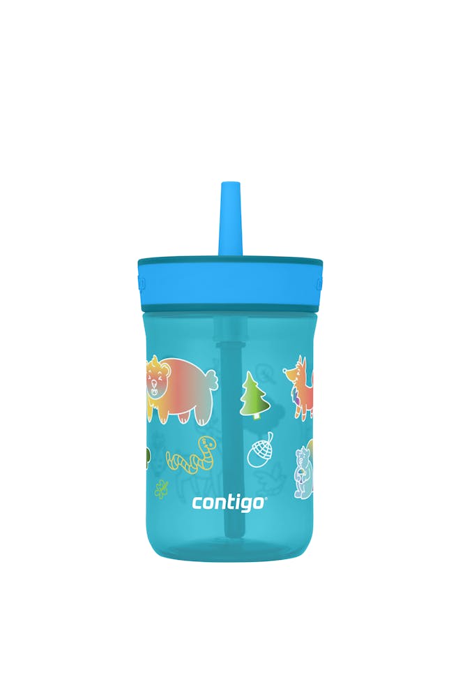 Kids’ Leighton Straw Tumbler with Spill-Proof Leak-Proof Lid, 14oz D7