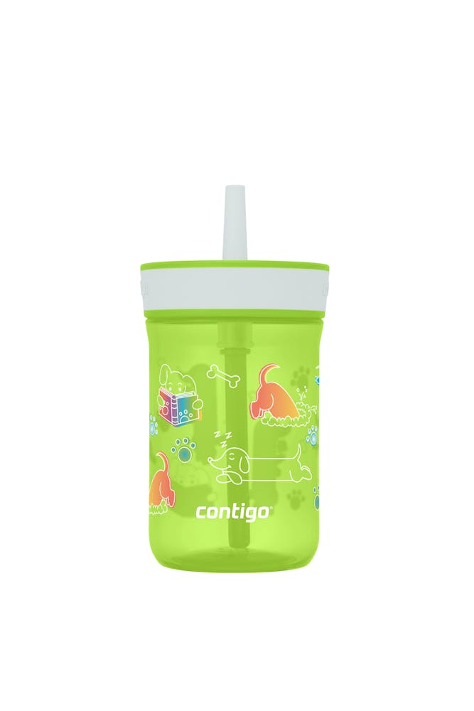 Kids’ Leighton Straw Tumbler with Spill-Proof Leak-Proof Lid, 14oz D7